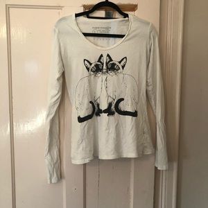 Long sleeve Cat Tee